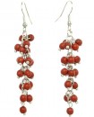 boucles d'oreilles grappe