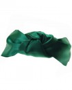 serre tête noeud satin vert émeraude