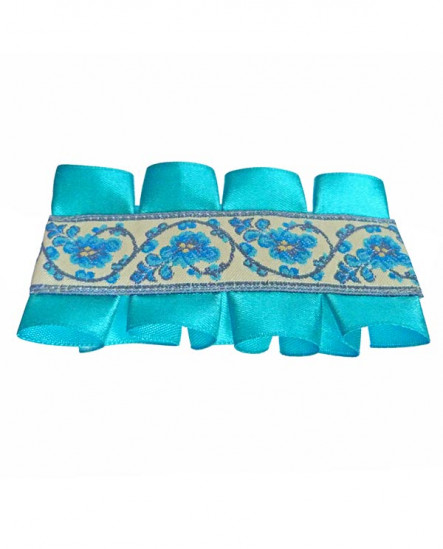 Pince a cheveux, noeud noir avec dentelle, inspiration gothique lolita