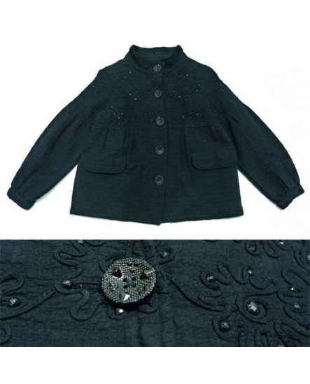 Strass noirs (veste)