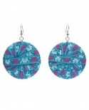 Disque enrubanné (Boucles d'oreilles)