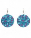 Disque enrubanné (Boucles d'oreilles)