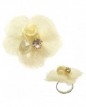 Fleur jaune clair (Bague)